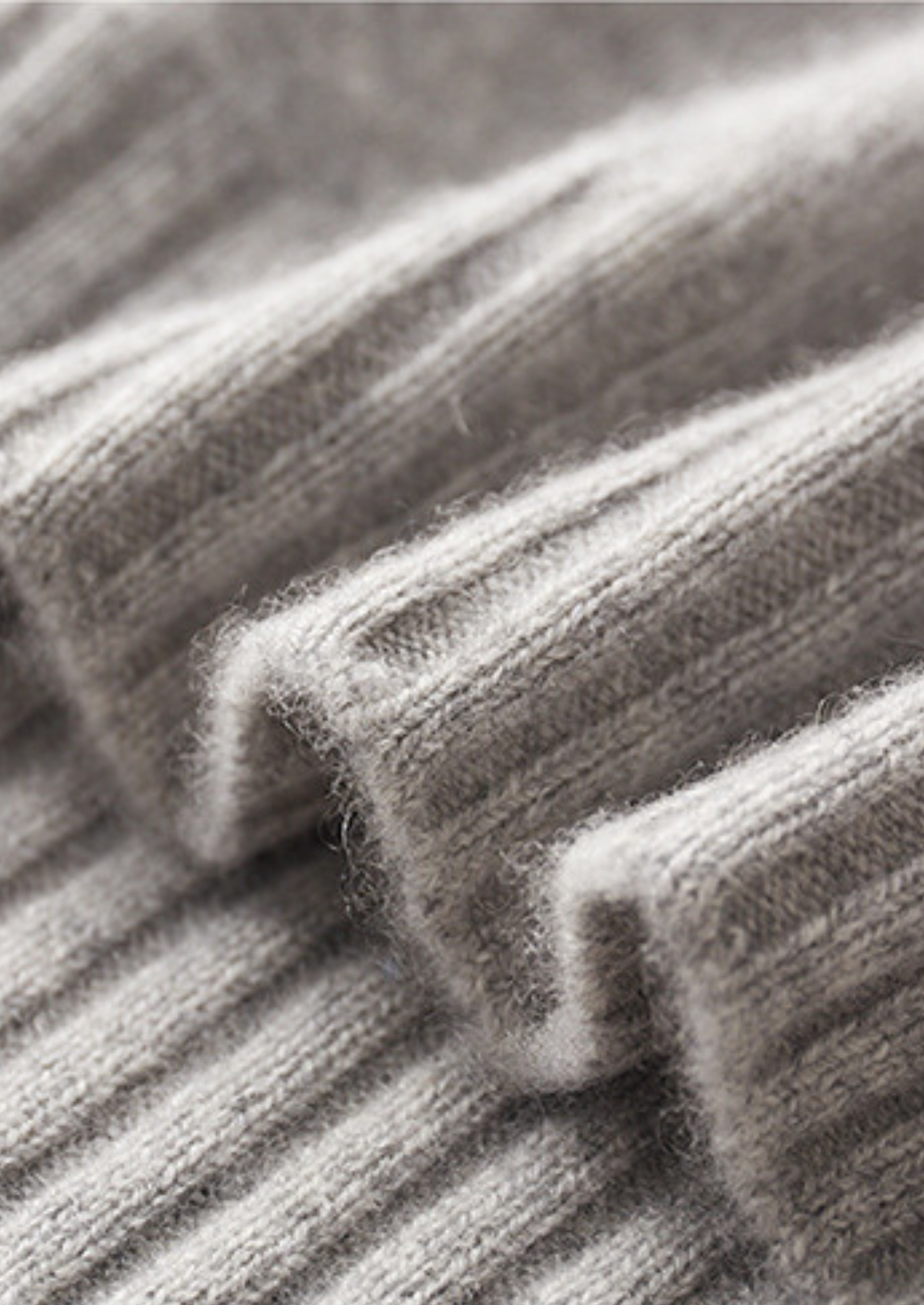 Pure Cashmere Mockneck Sweater