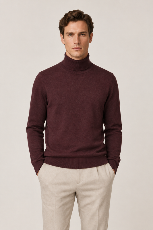 Bellamy Turtleneck Burgundy