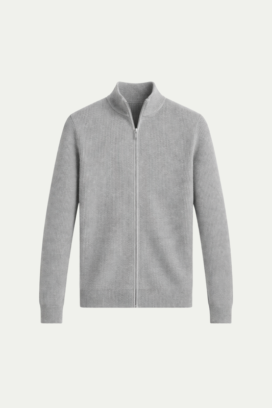 Lodeve Zip Knit Gray
