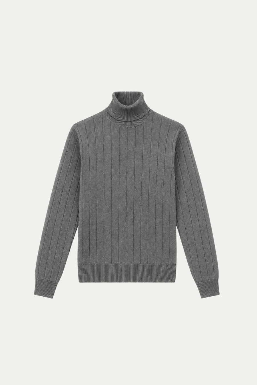 Tailored Turtleneck Grey