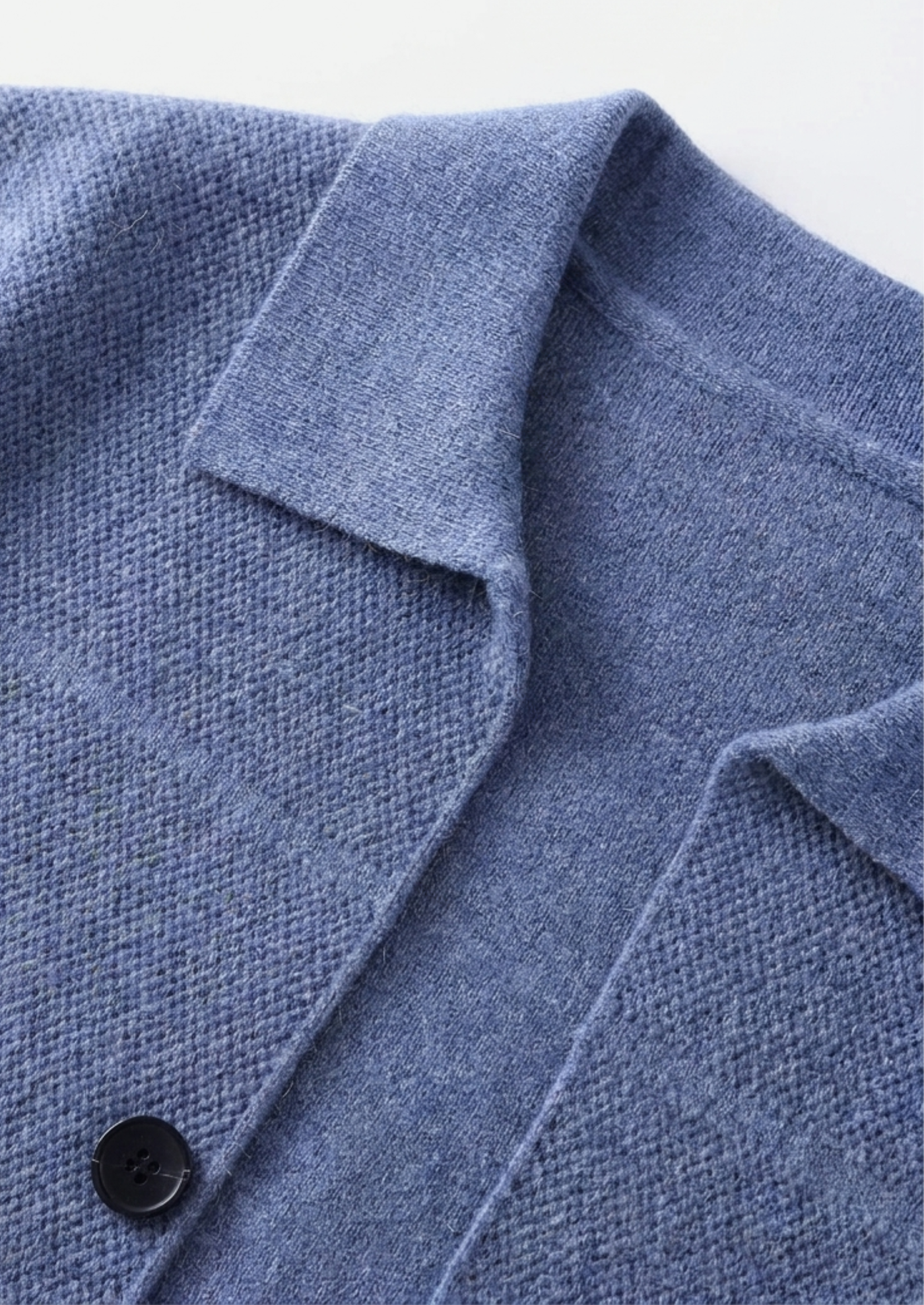 Pure Extra-Fine Merino Wool Button Overshirt